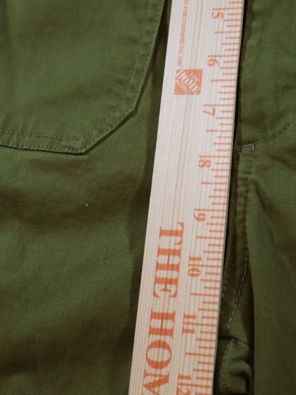 Bagatelle Olive Green Wide Leg Jeans Womens Size 8 NWOT Utility Pants - Picture 4 of 7